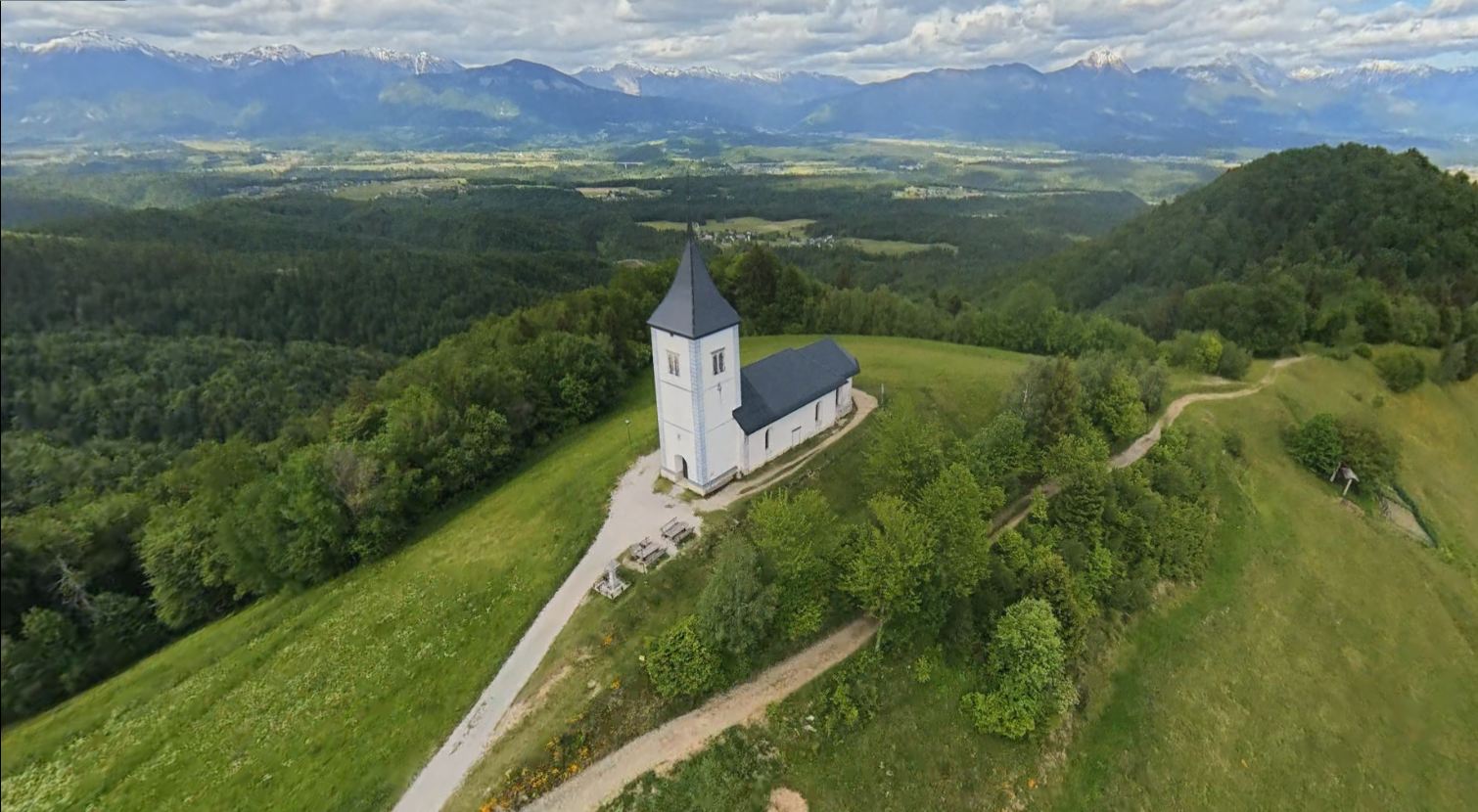 Sv. Primož in Felicijan na Jamniku (831 m)